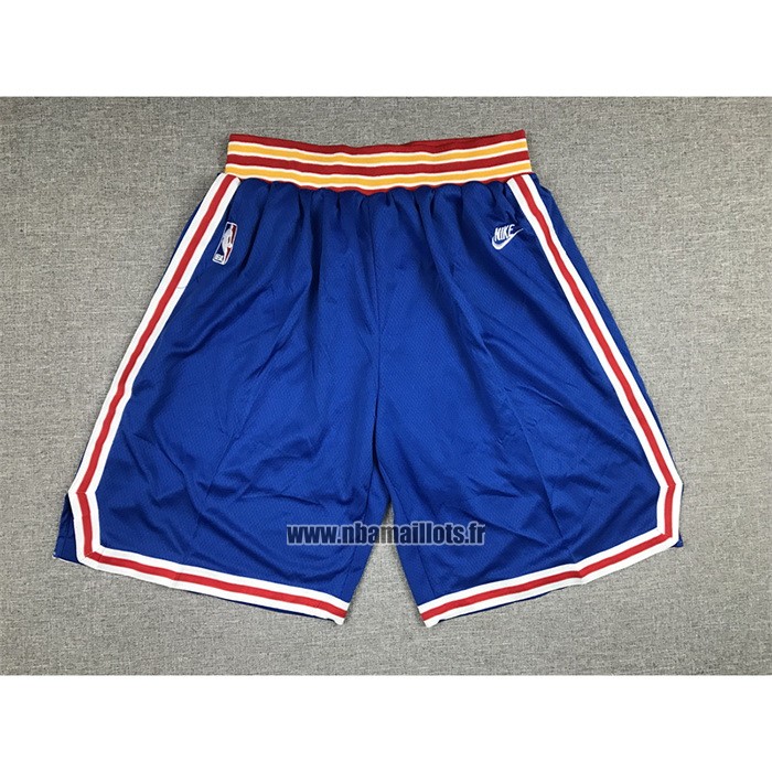 Short Golden State Warriors Classic Edition 2021-22 Bleu